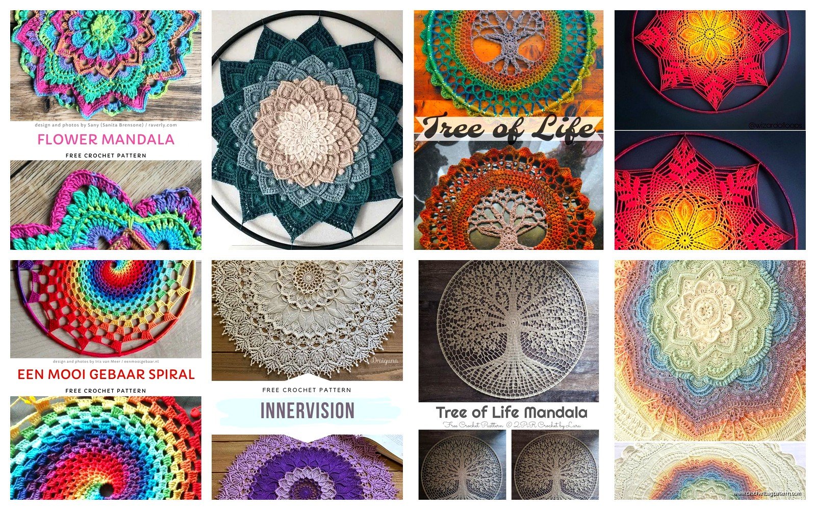 Crochet Mandala Patterns: Circular Designs & Tutorials