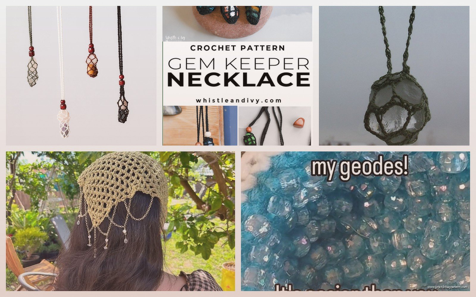 Crystal and Crochet: Patterns & Design Inspiration