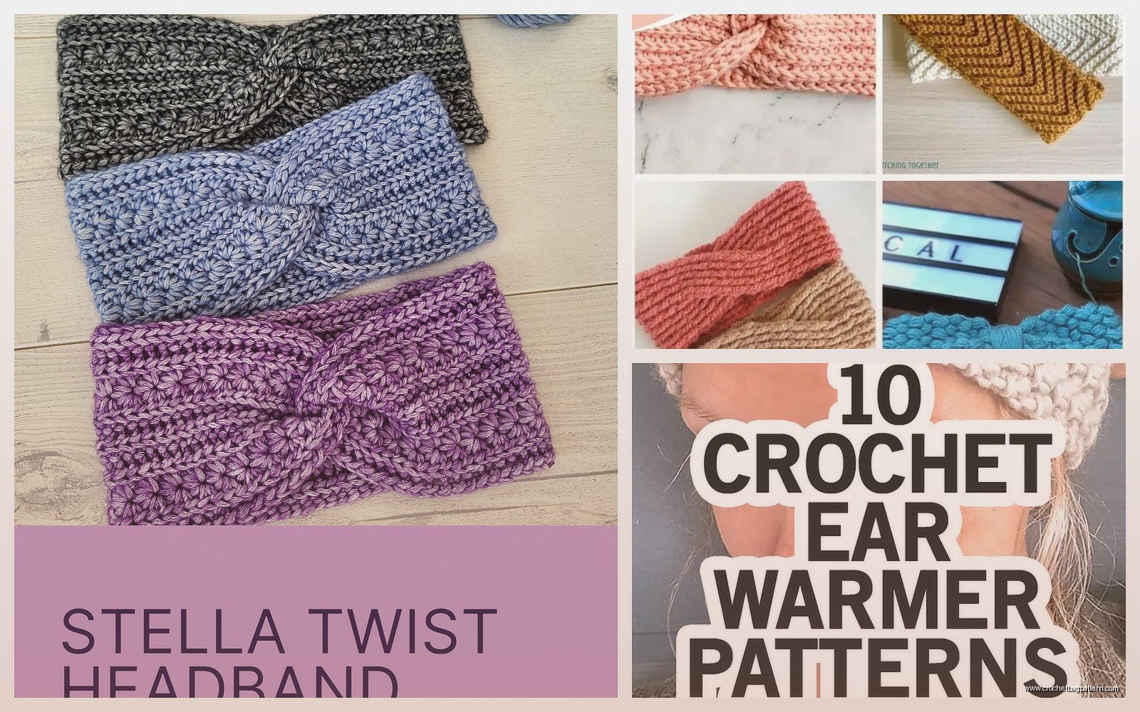 Crochet Ear Warmer Headband Pattern: Winter Tutorial