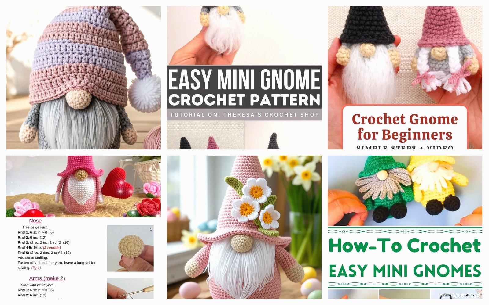 Free Easy Crochet Gnome Pattern: Quick Nordic Designs