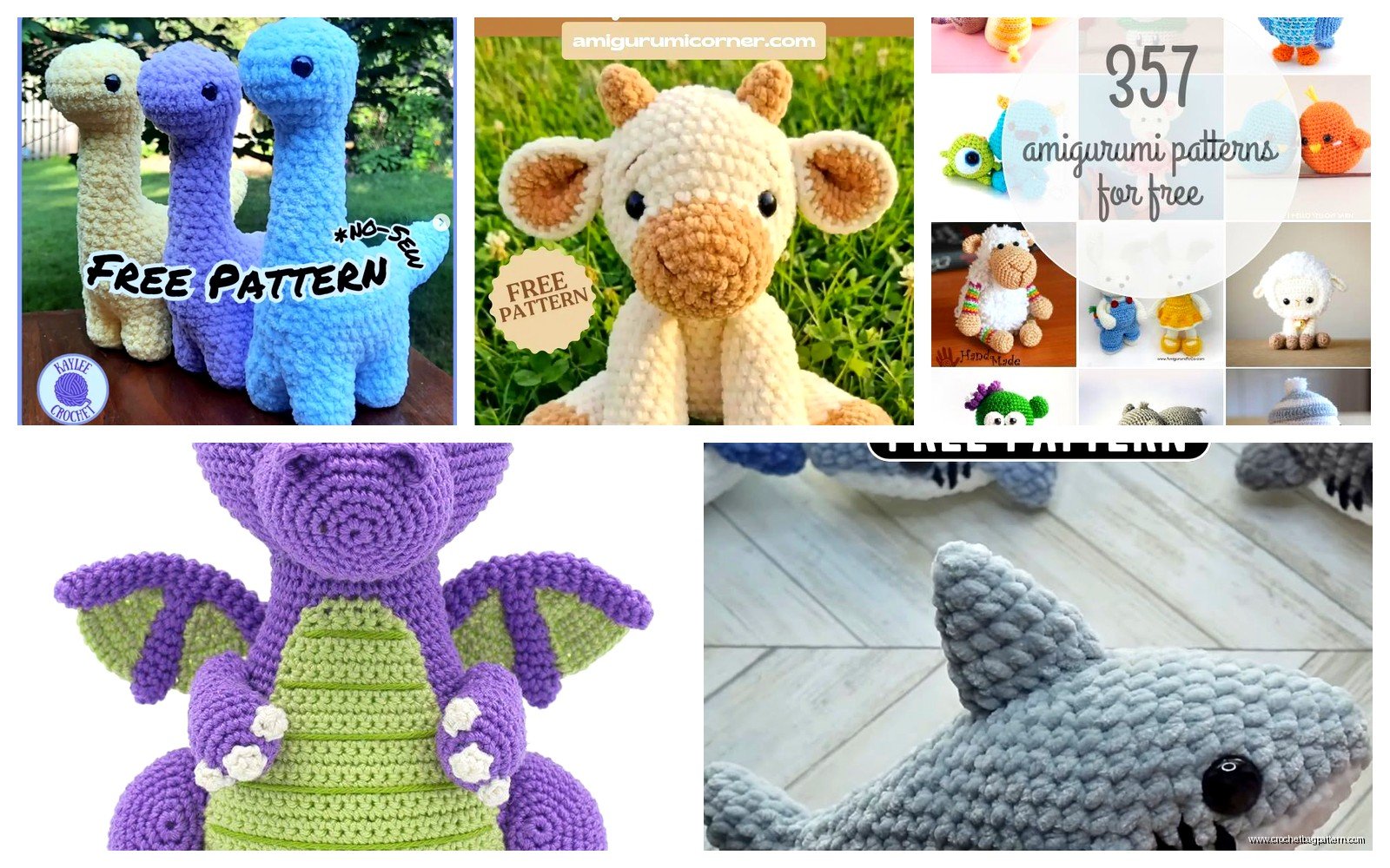 Free Crochet Toy Patterns: Amigurumi & Plushies