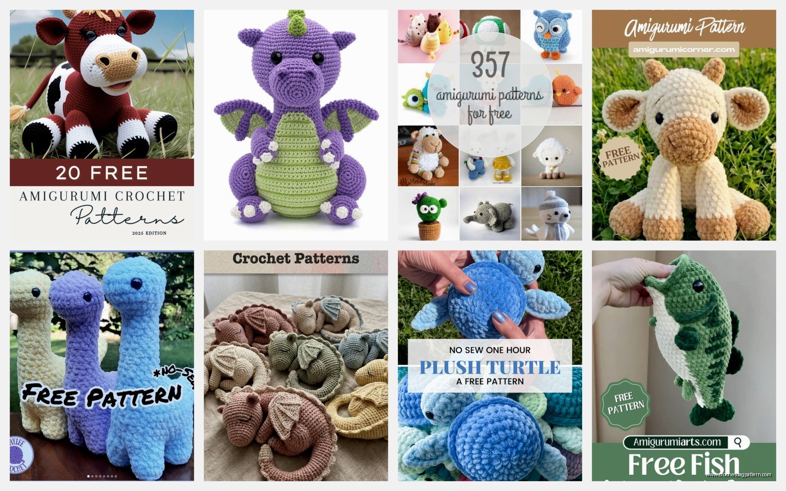 Free Crochet Toy Patterns: Amigurumi & Plushies