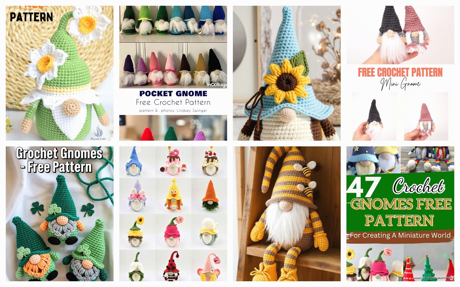 Gnome Crochet Pattern: Scandinavian Nisse Tutorials
