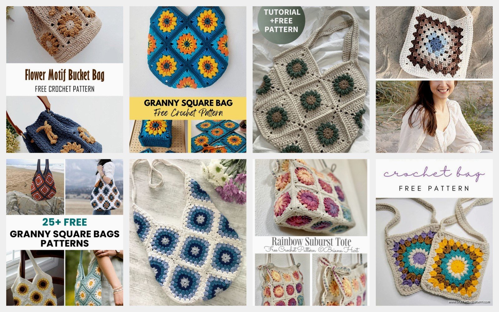 Granny Square Purse: Bag Pattern Tutorial