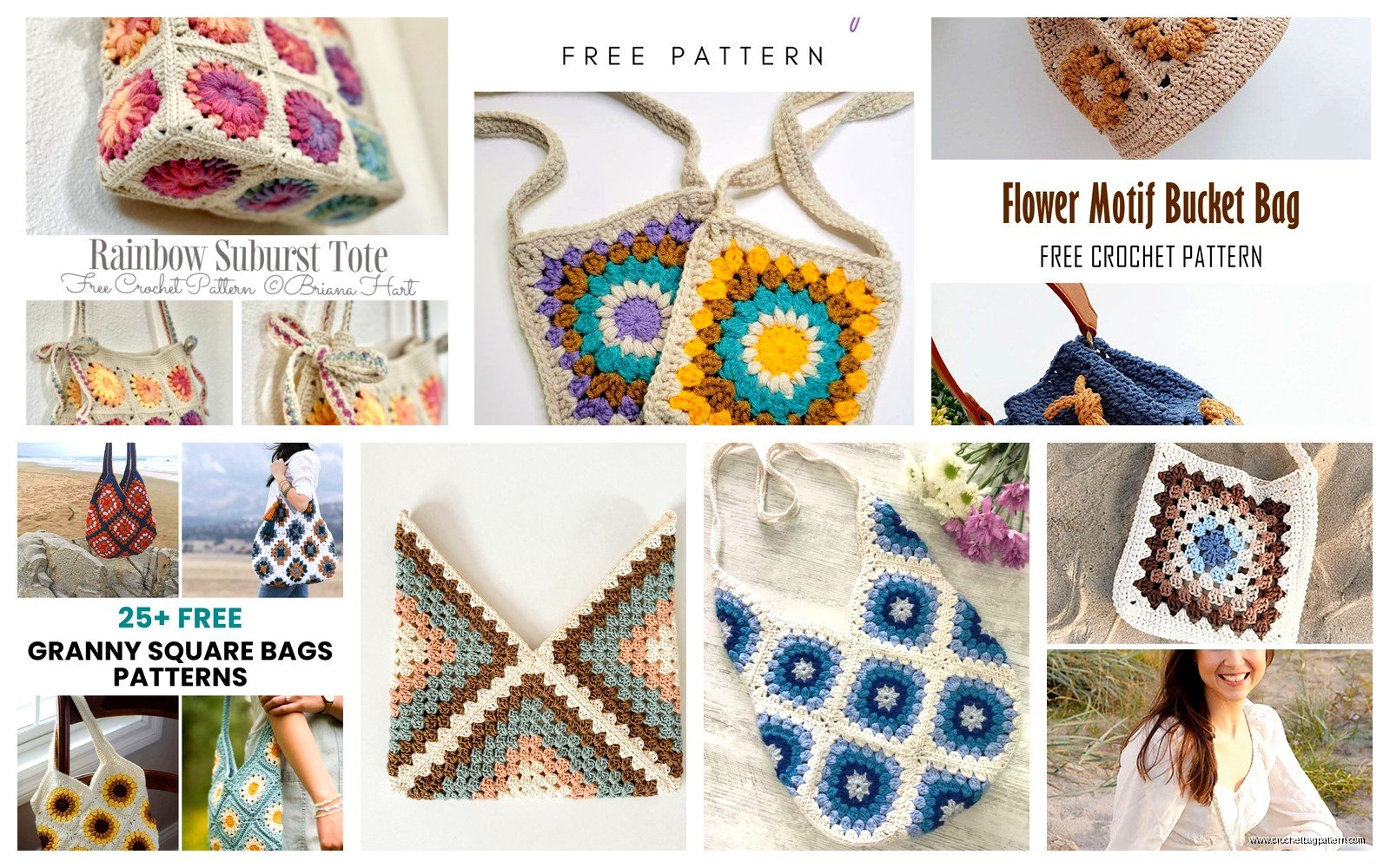 Granny Square Purse: Bag Pattern Tutorial