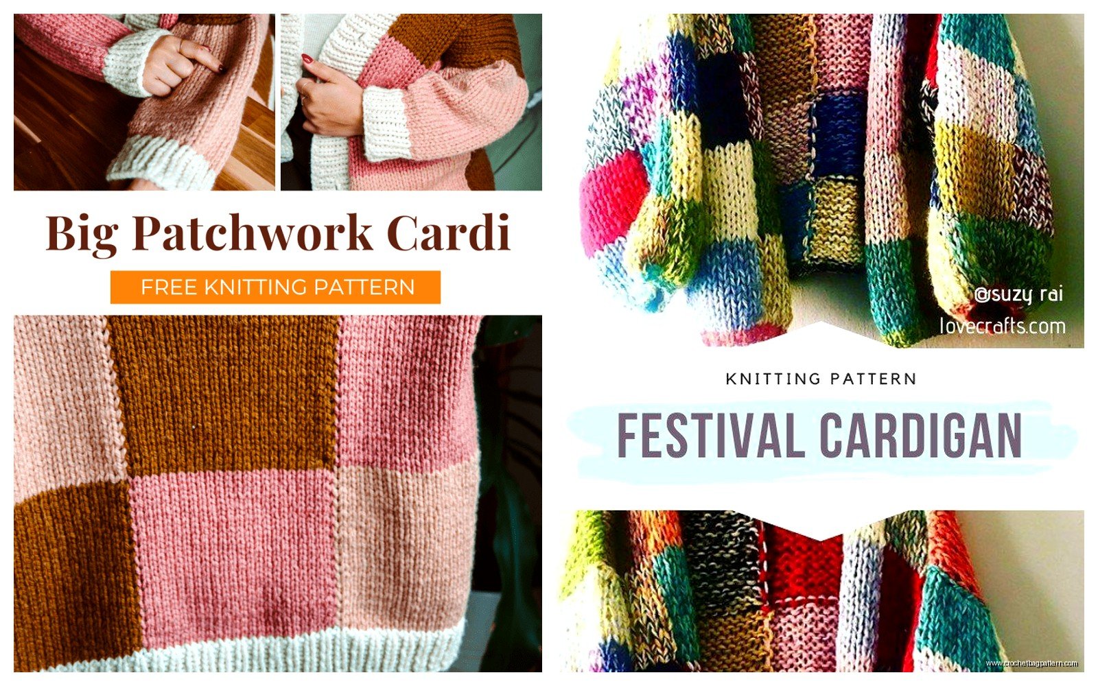 Crochet Patchwork Cardigan Pattern: Granny Square Tutorial