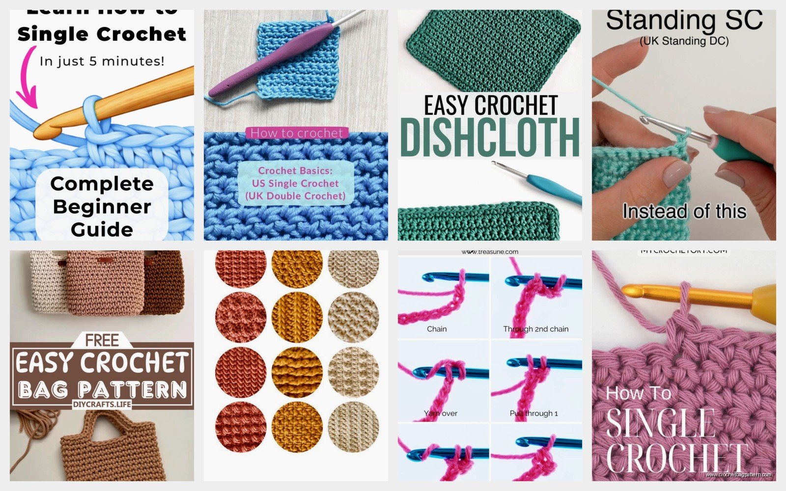 Single Crochet UK (Double Crochet): Complete Tutorial