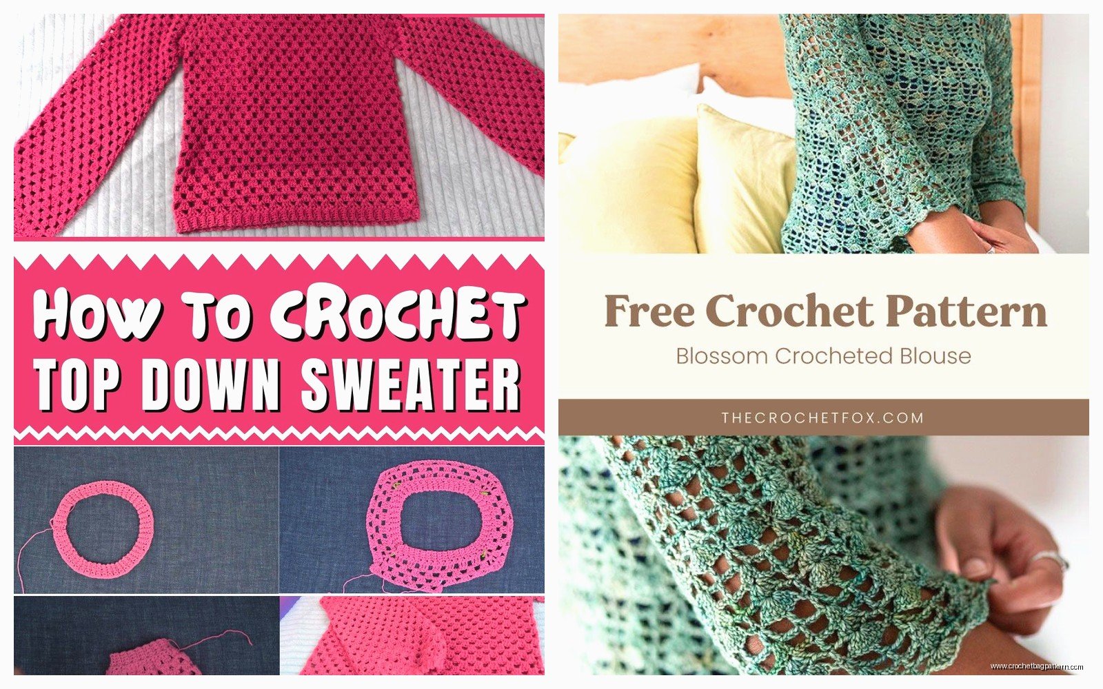 Top Down Crochet Guide: Sweater & Cardigan Techniques