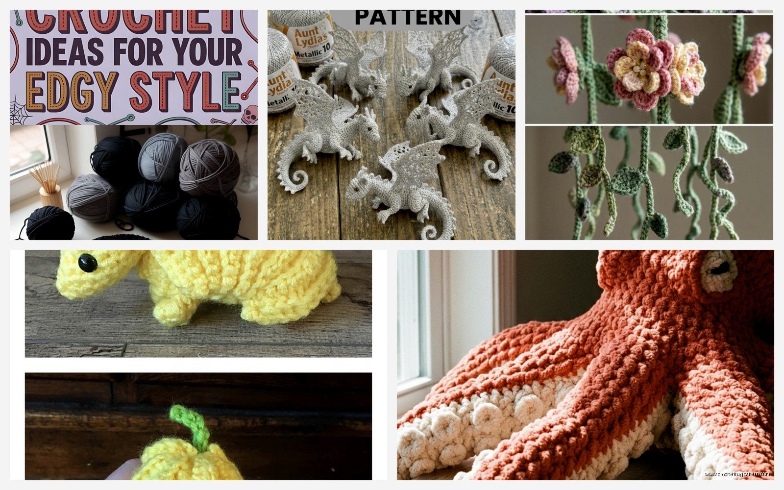 Free Unusual Crochet Patterns: Unique Creative Designs
