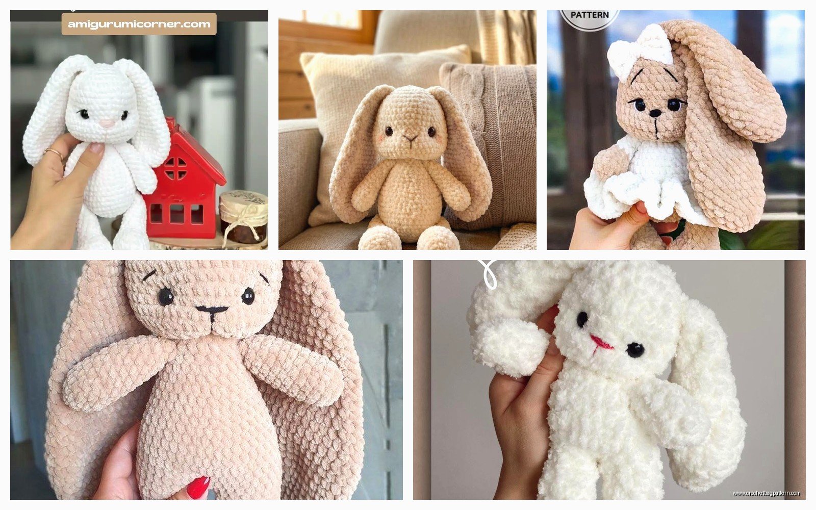 Free Amigurumi Bunny Pattern: Rabbit Tutorial