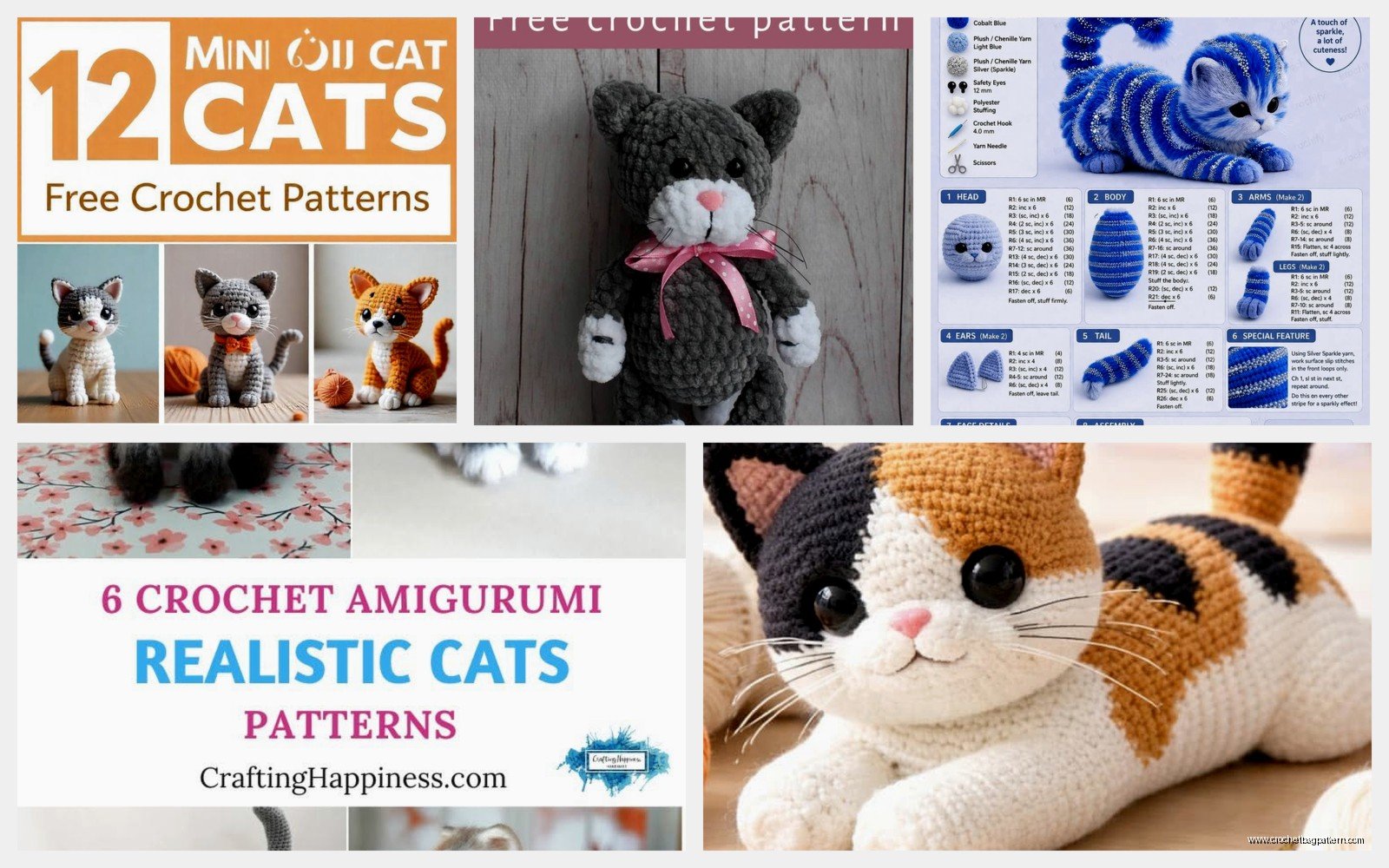 Free Amigurumi Cat Pattern: Kitty Tutorial