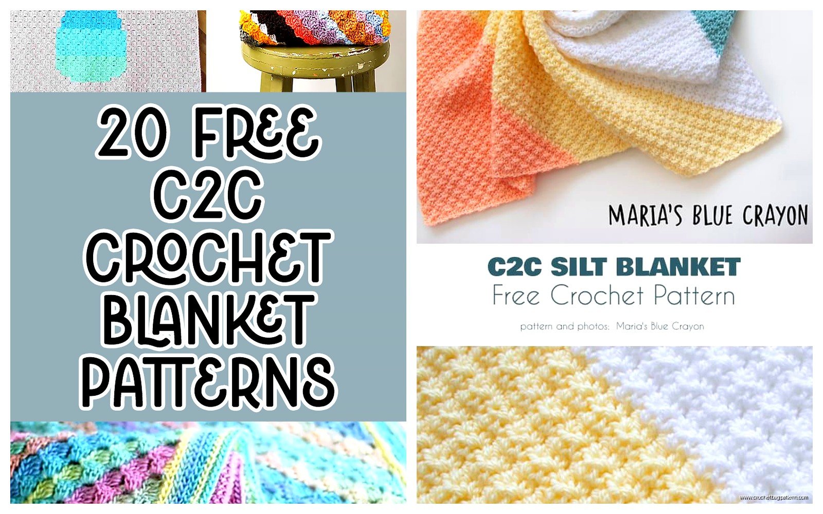 Free C2C Crochet Pattern: Corner to Corner Tutorial