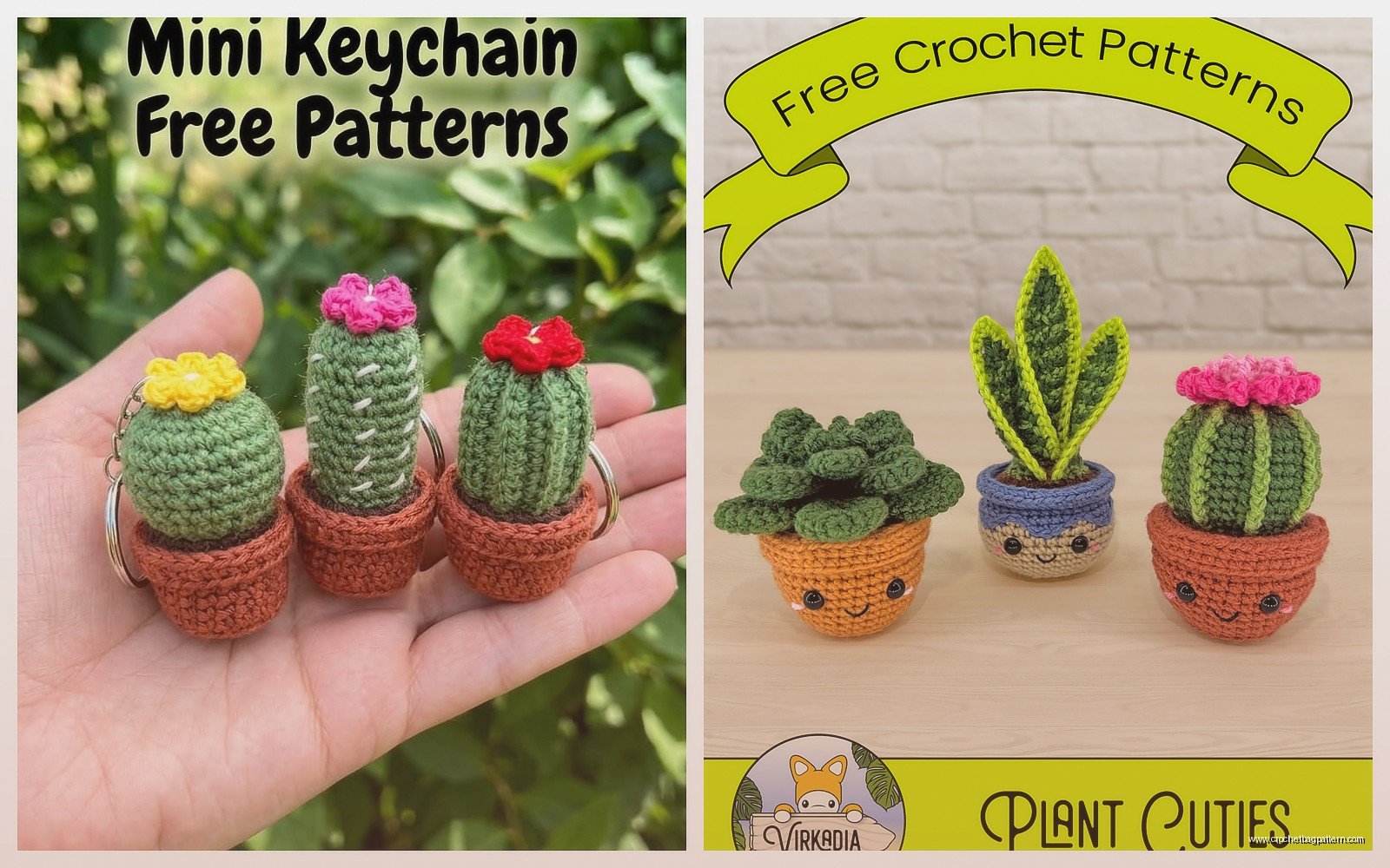 Free Crochet Cactus Pattern: Succulent Amigurumi