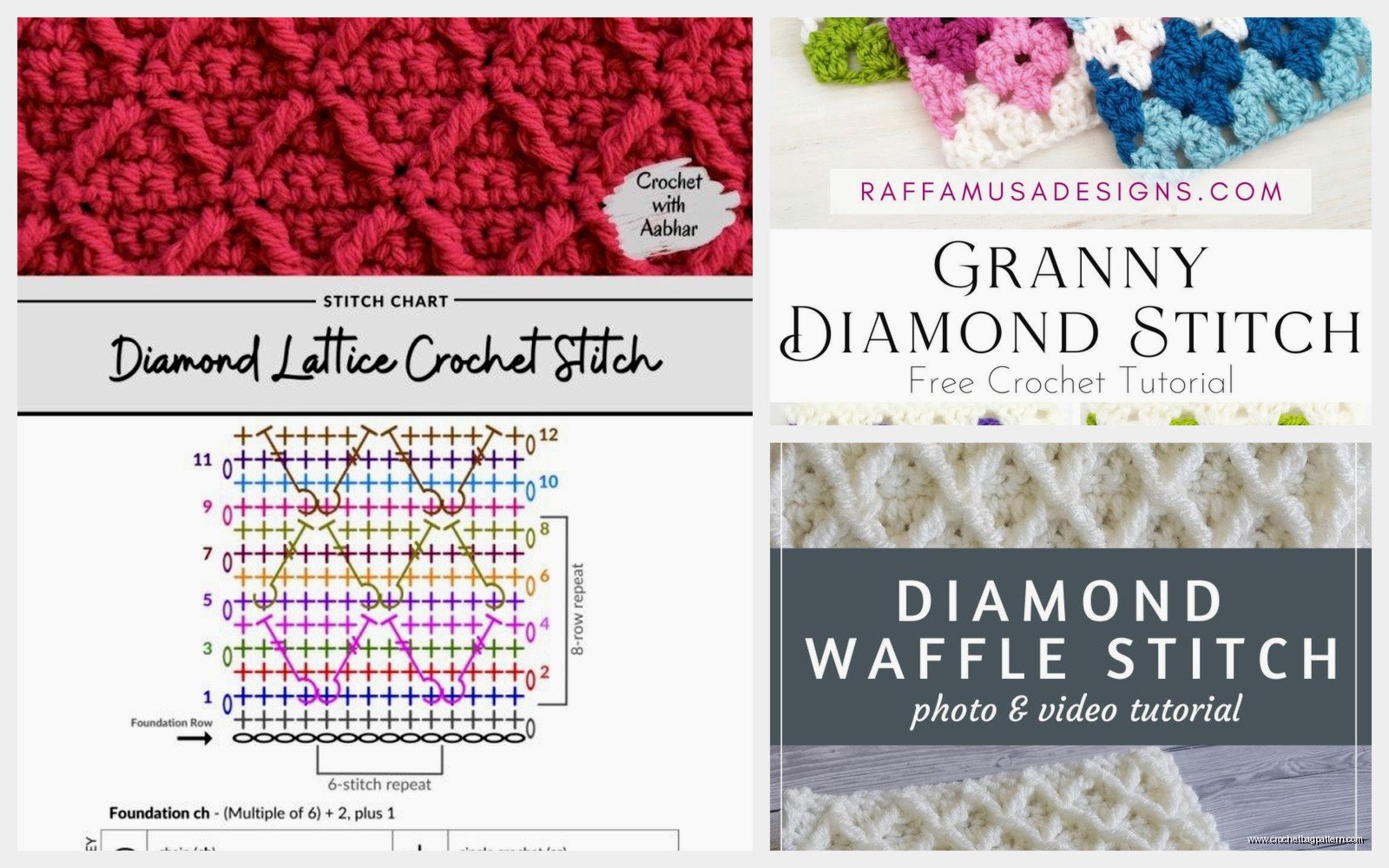 Crochet Diamond Stitch: Textured Pattern Guide