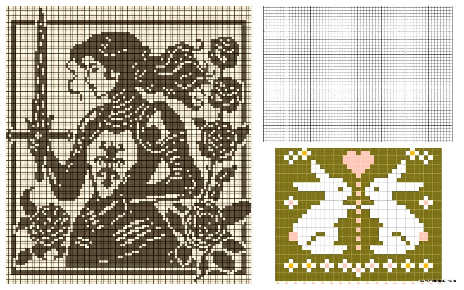 Crochet Graph Patterns: Pixel & Chart Designs