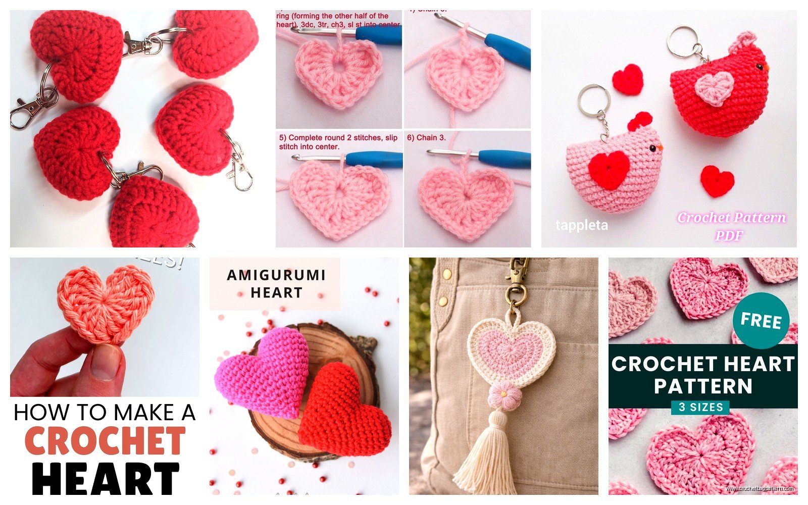 Crochet Heart: Easy Pattern & Tutorial