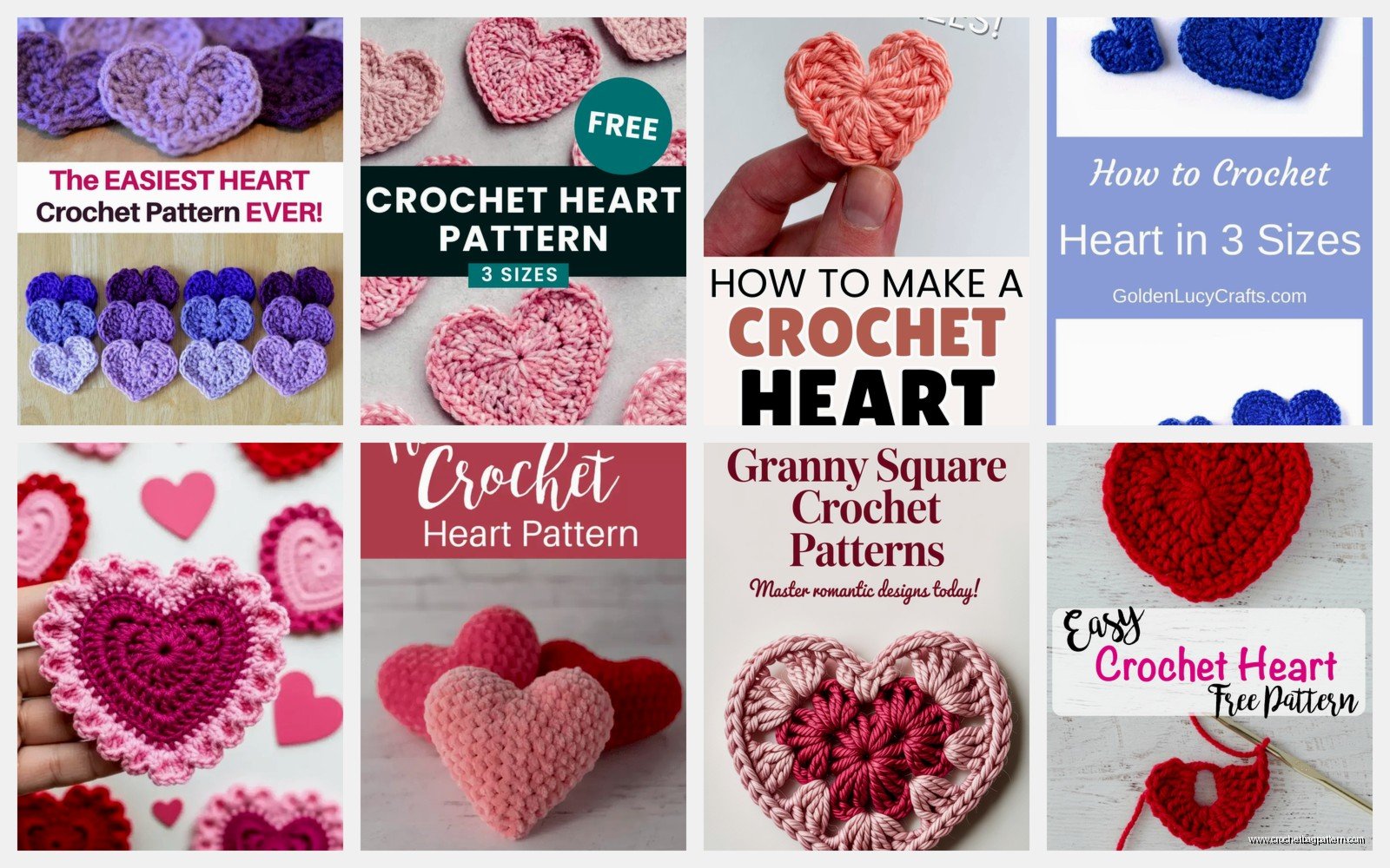 Crochet Heart Pattern: Valentine & Love Tutorials