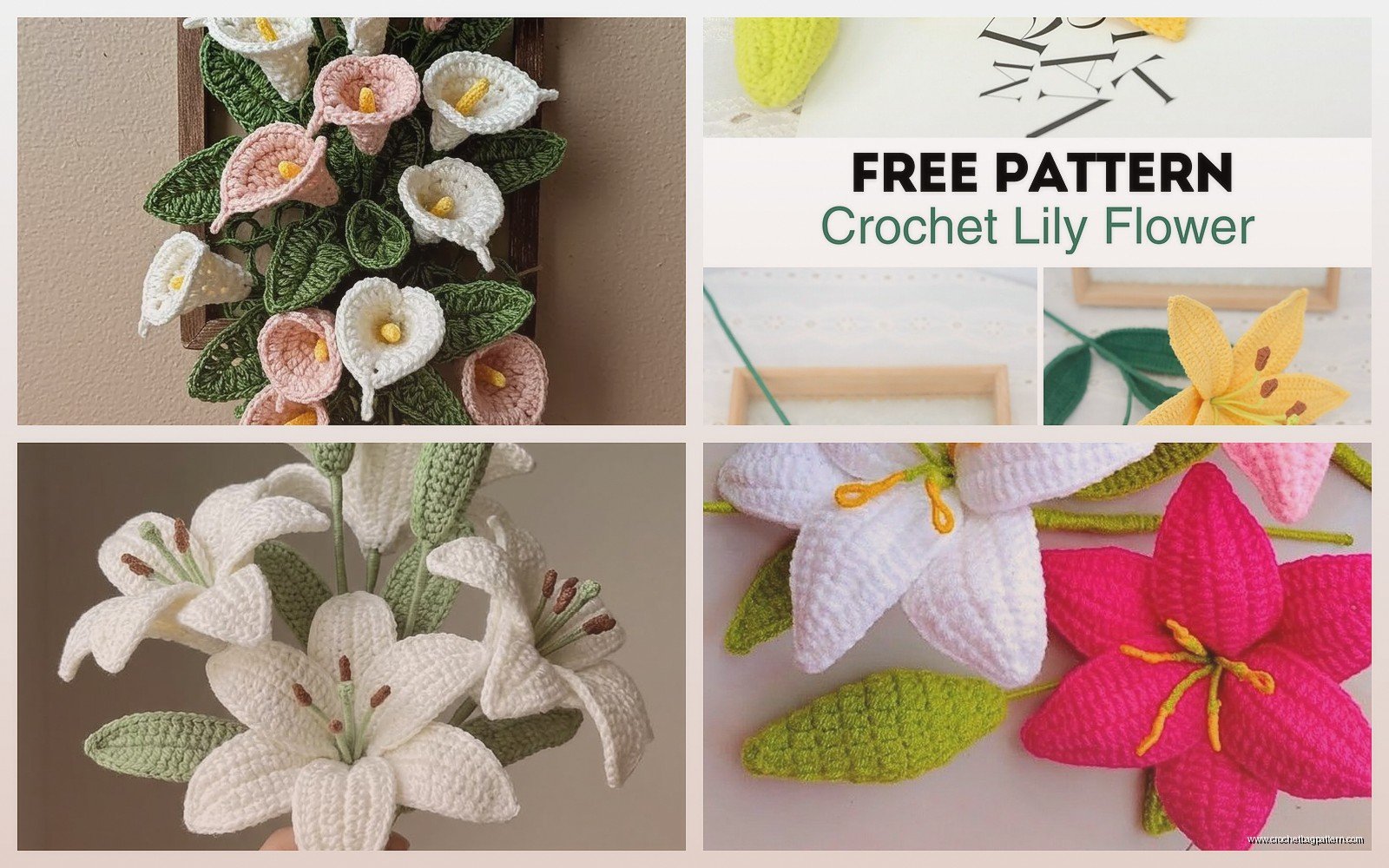 Crochet Lily Pattern: Flower Tutorial