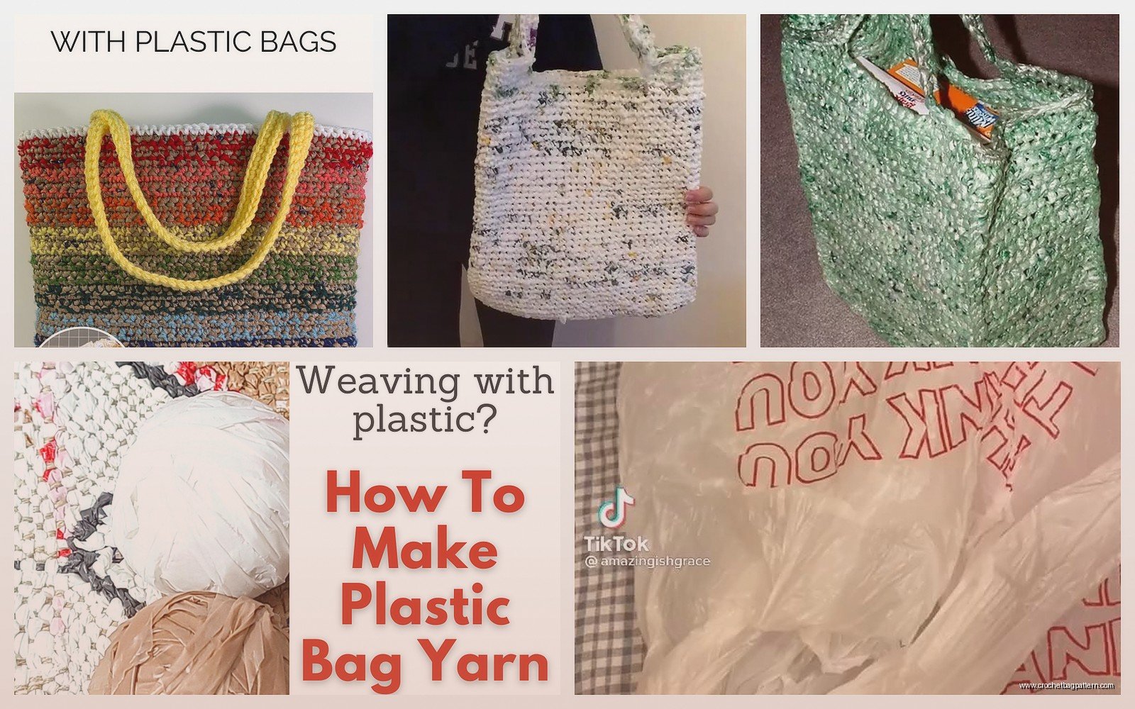 Crochet with Plastic Bags: Plarn Pattern Guide
