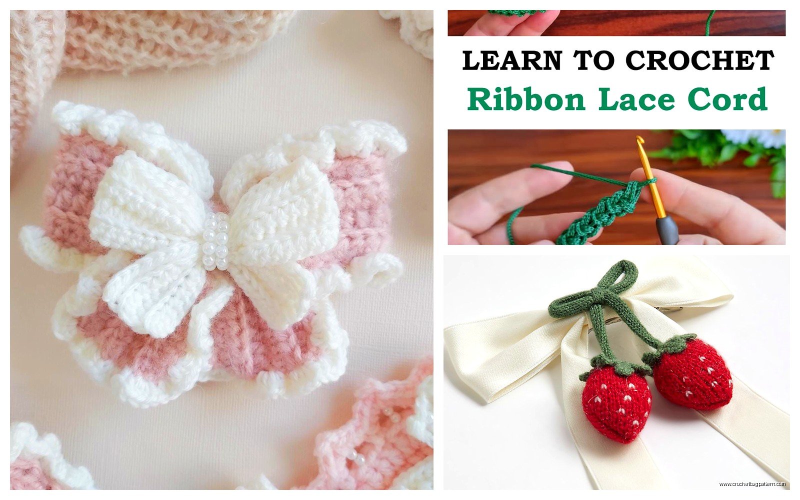 Crochet Ribbon Pattern: Trim & Edging Tutorial