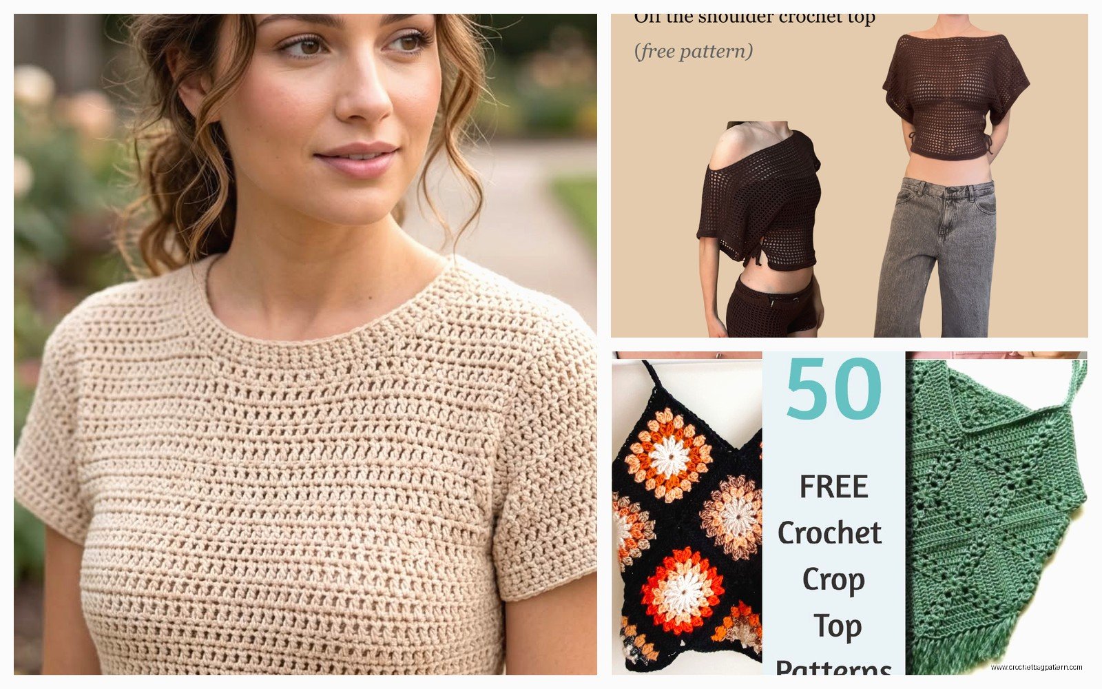 Free Crochet Shirt Pattern: Summer Top Designs
