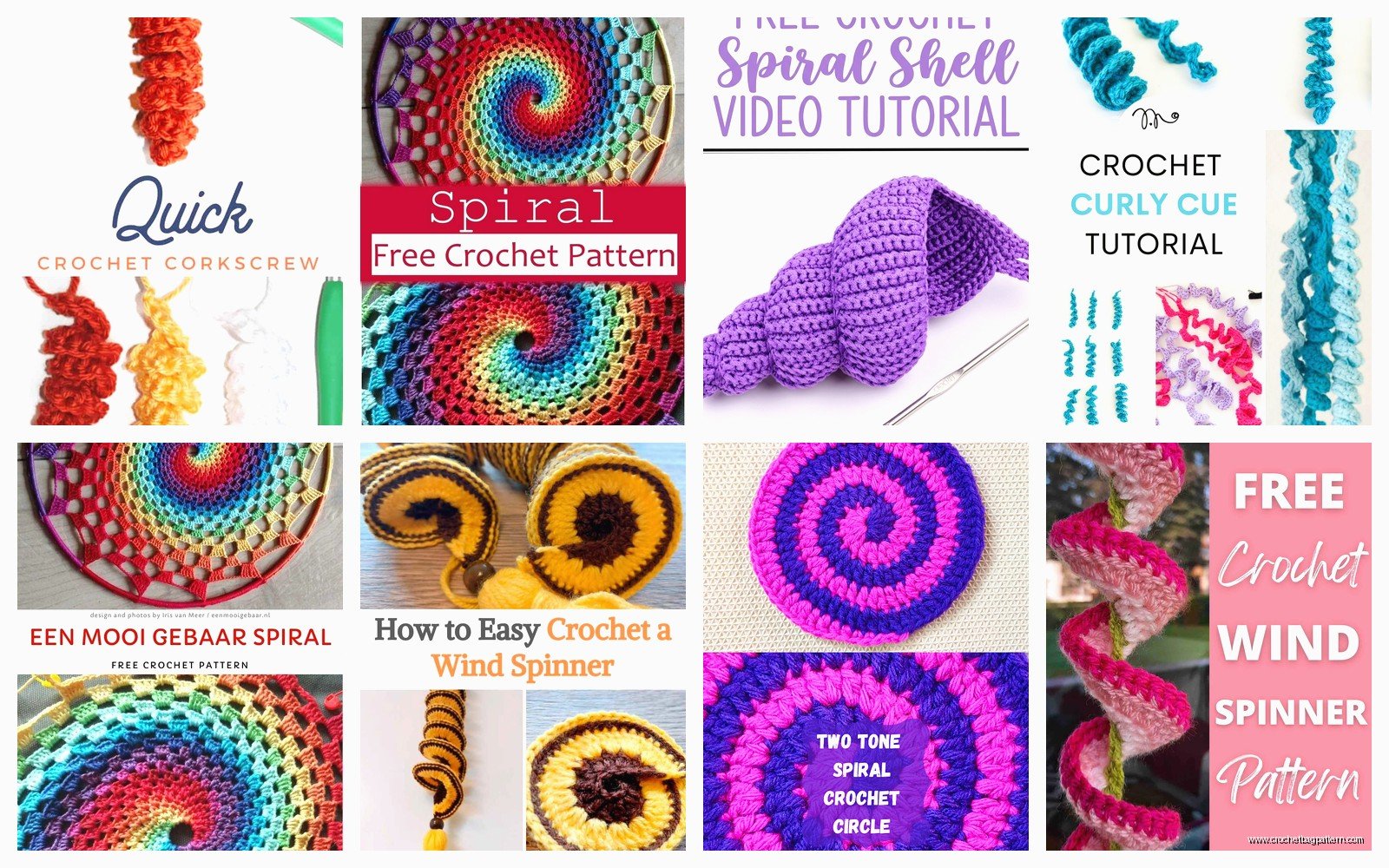 Crochet Spiral: Continuous Round Tutorial