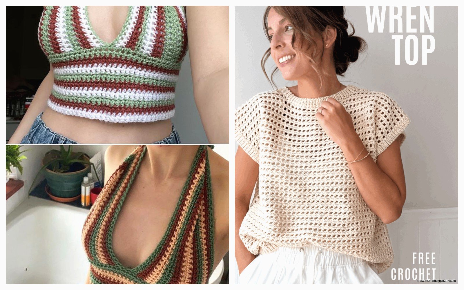 Crochet Top Pattern: Summer Shirt Tutorials