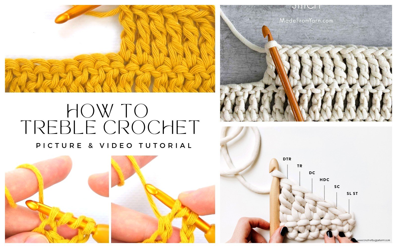 Crochet Treble Stitch (TR): Complete Tutorial