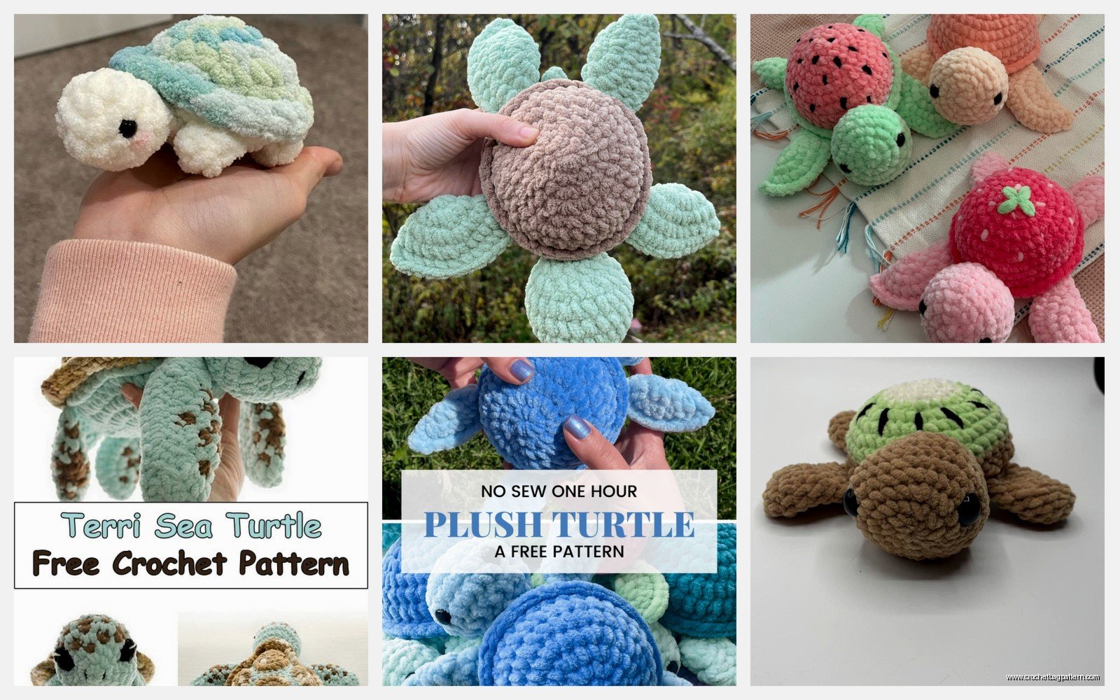Crochet Turtle Pattern: Sea Creature Amigurumi