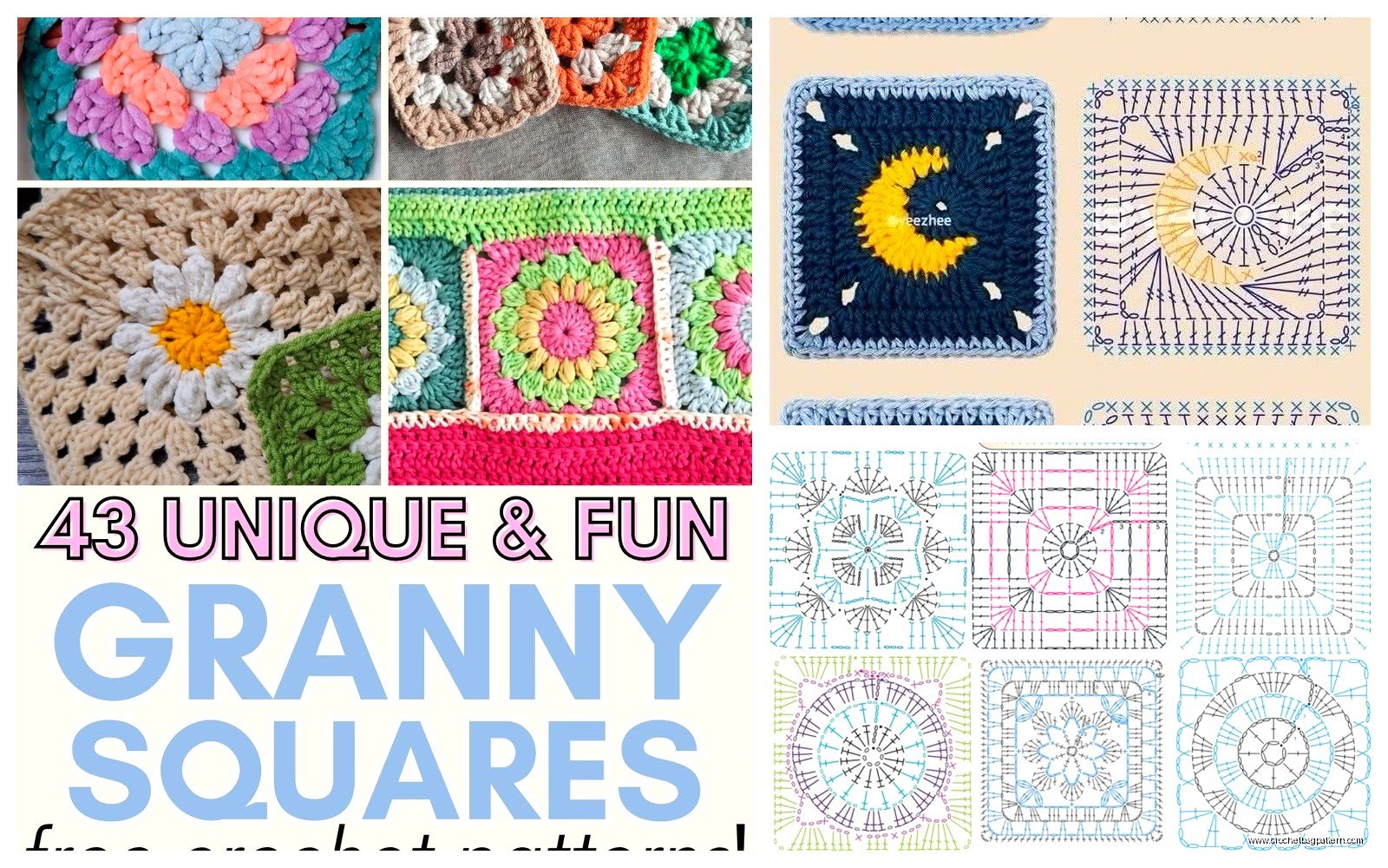 Different Granny Square Patterns: Variations Guide