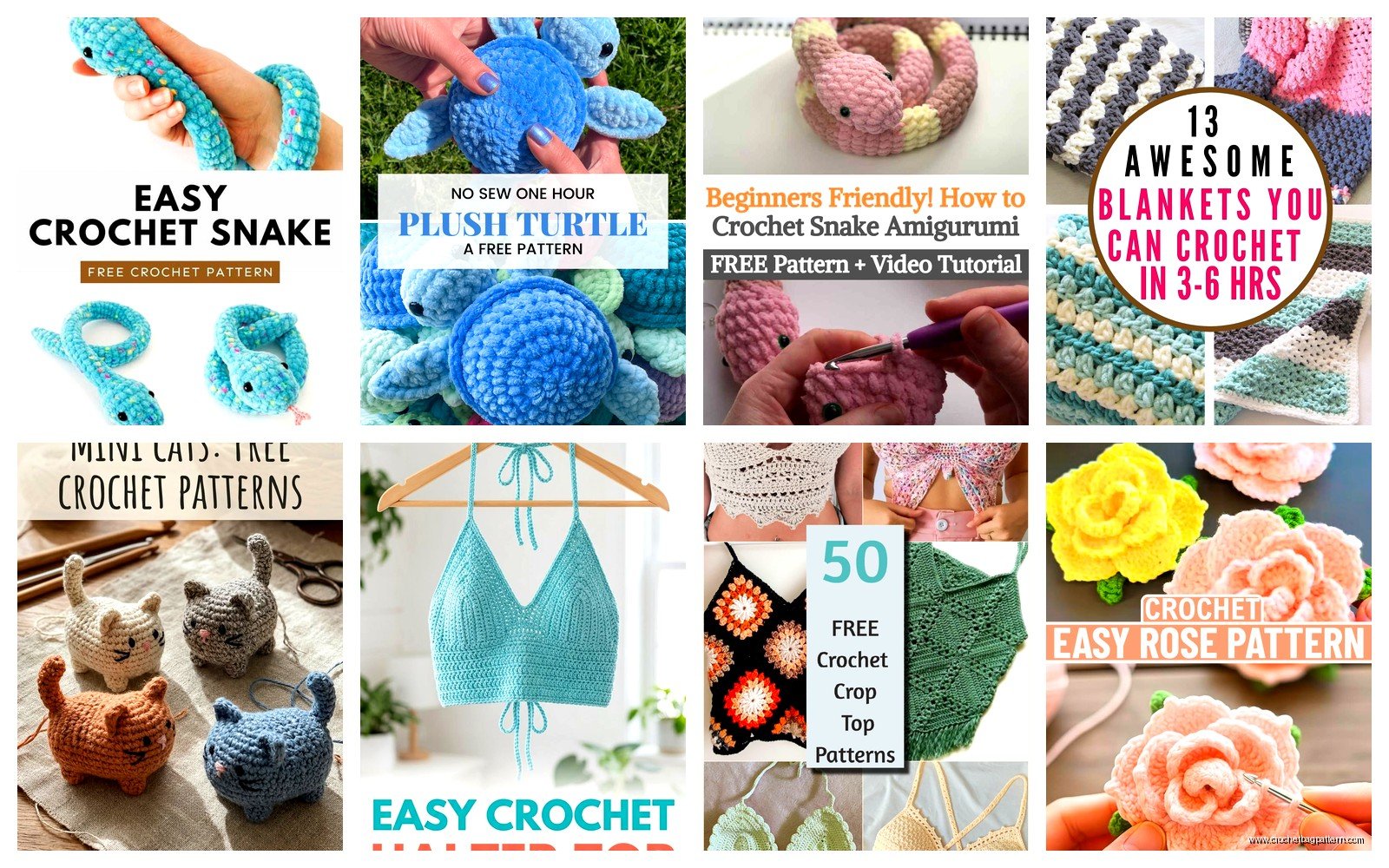 Free Crochet Patterns for Beginners: First Projects