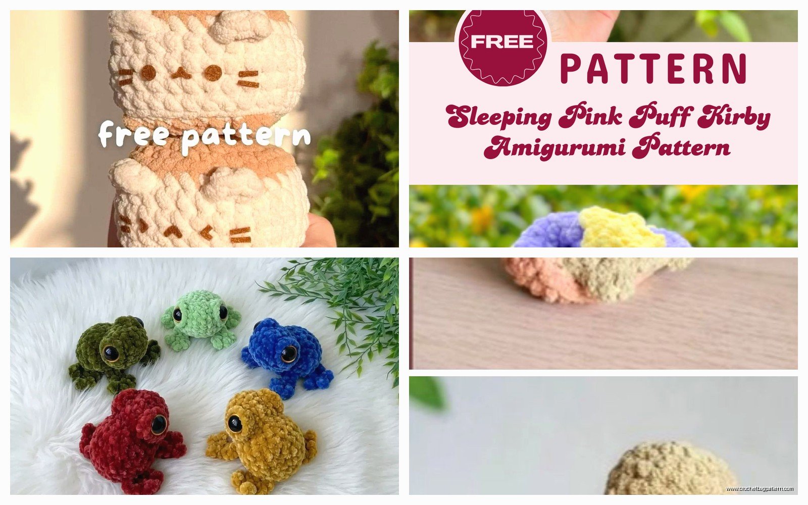 Free Crochet Plushie Patterns: Amigurumi Collection
