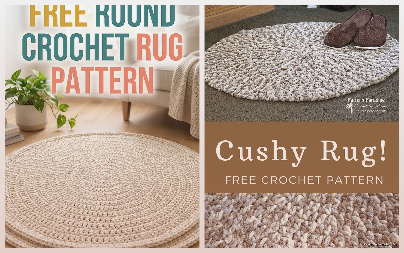 Free Crochet Rug Patterns: Floor Mat Tutorials
