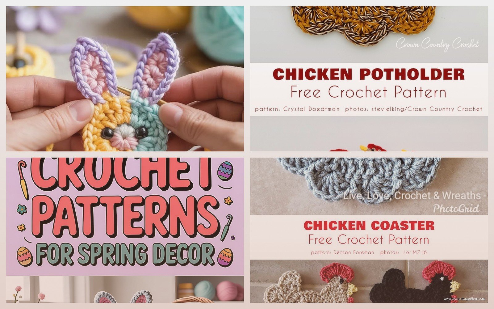 Free Easter Crochet Patterns: Spring Holiday Collection
