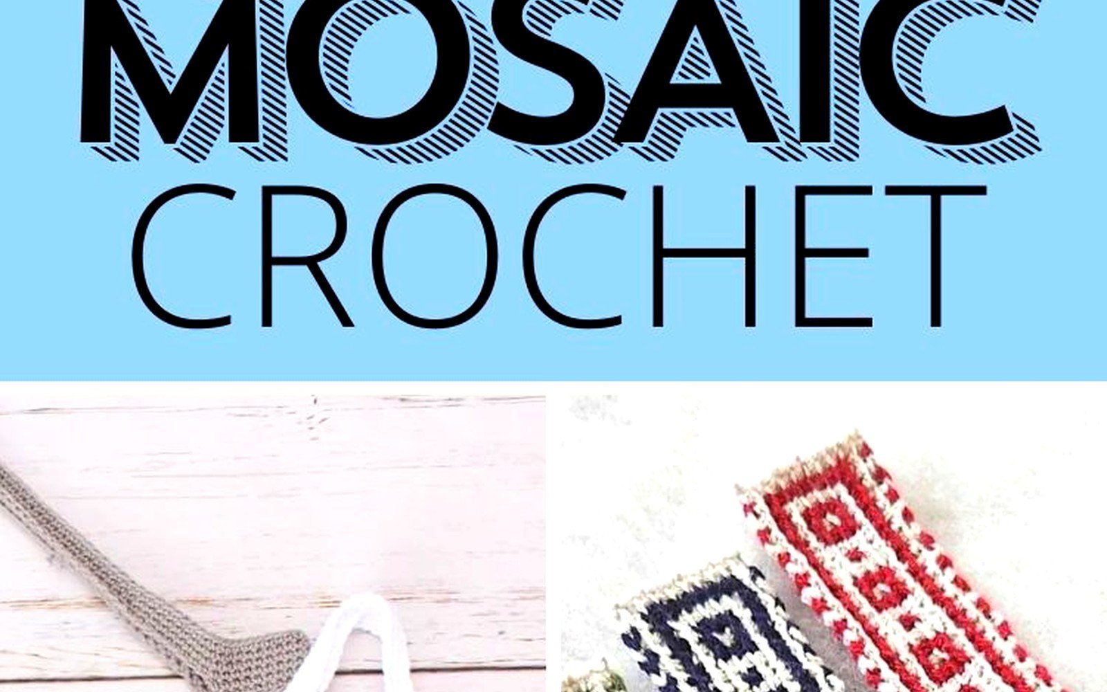 Free Mosaic Crochet Patterns for Beginners: Overlay Technique