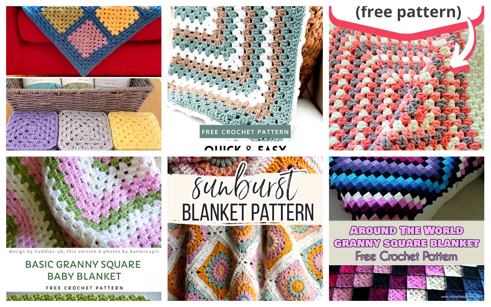 Free Granny Square Blanket Pattern: Classic Afghan