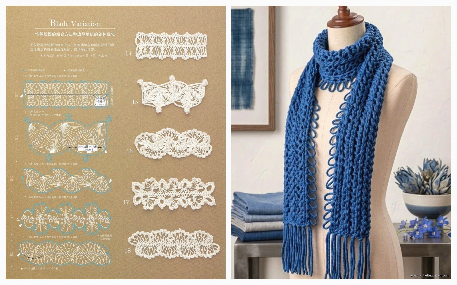 Hairpin Lace Crochet: Fork Technique Tutorial