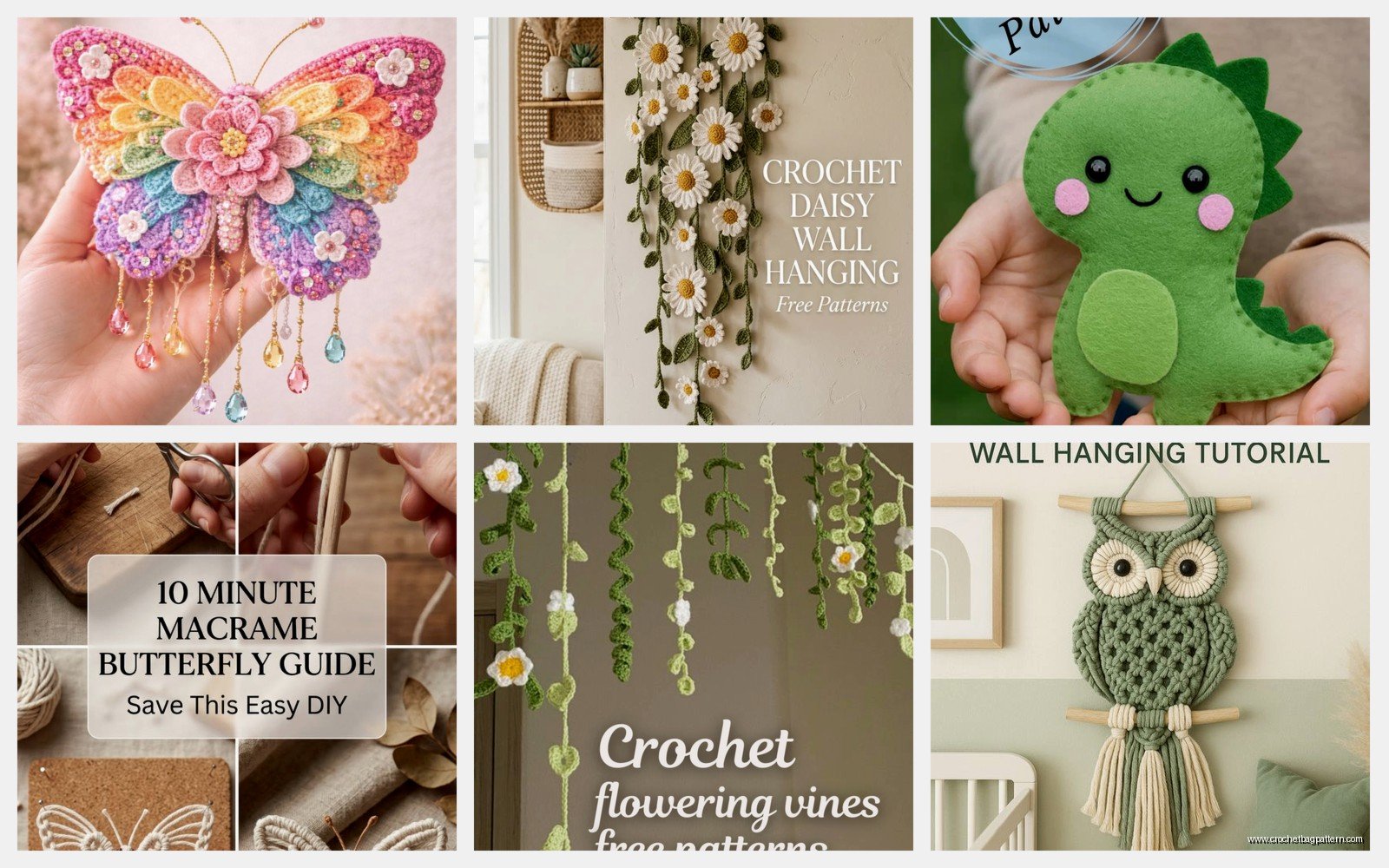 Free Handmade Crochet Decorations: Home Decor Patterns