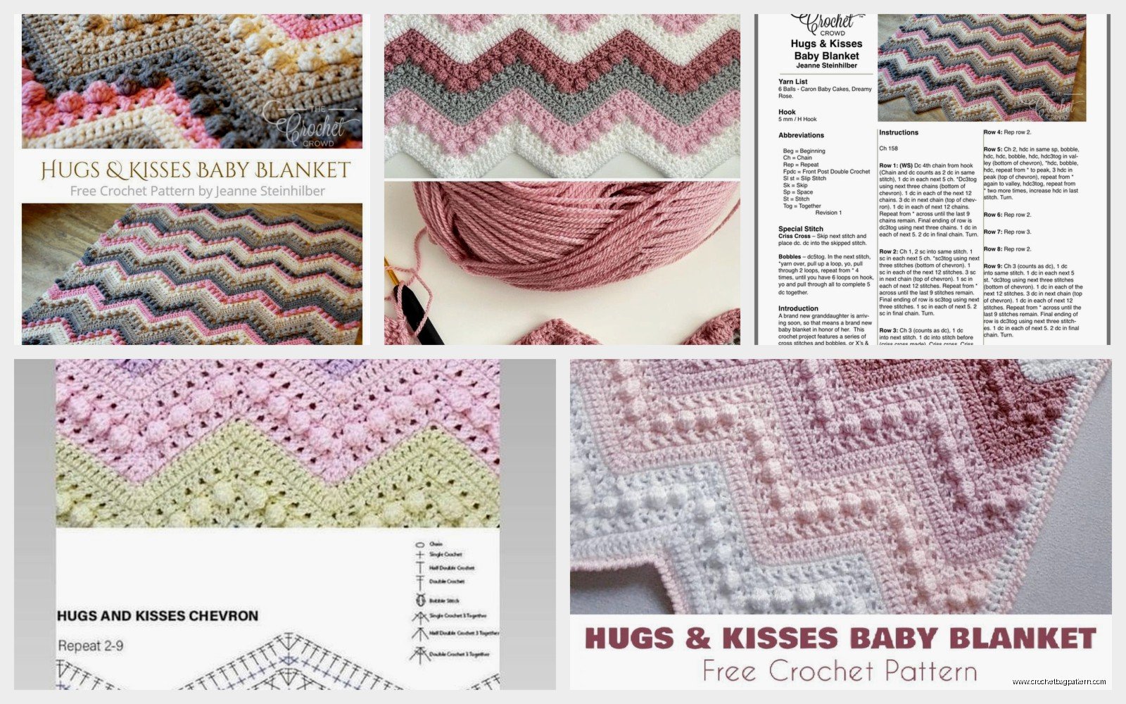 Hugs and Kisses Crochet Pattern: XO Blanket Tutorial