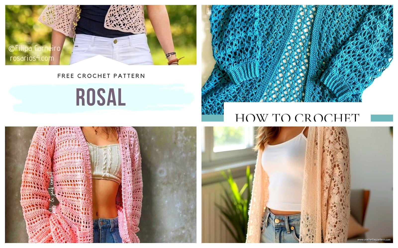 Free Lacy Crochet Cardigan Pattern: Delicate Designs
