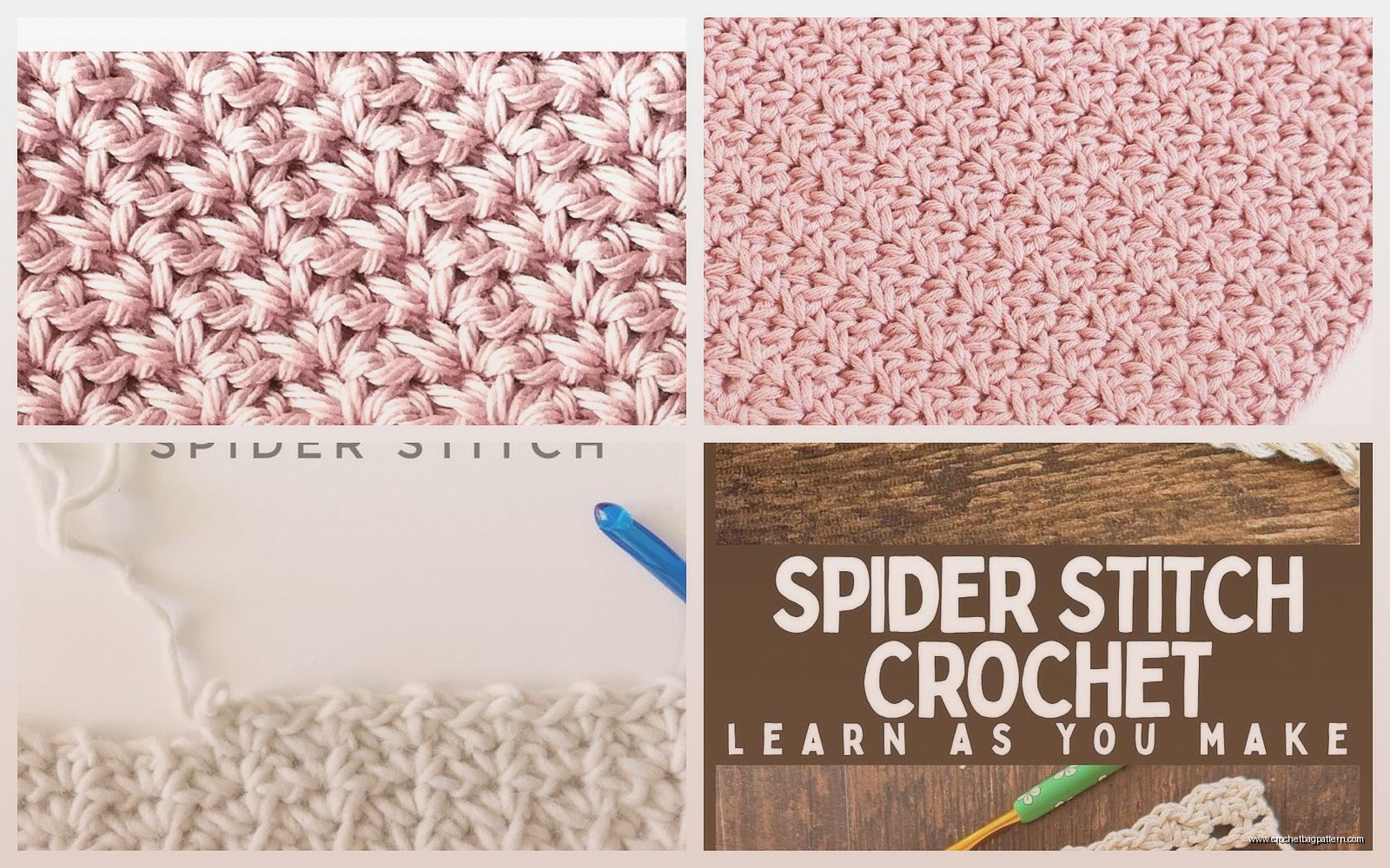 Spider Stitch Crochet: Lacy Pattern Tutorial