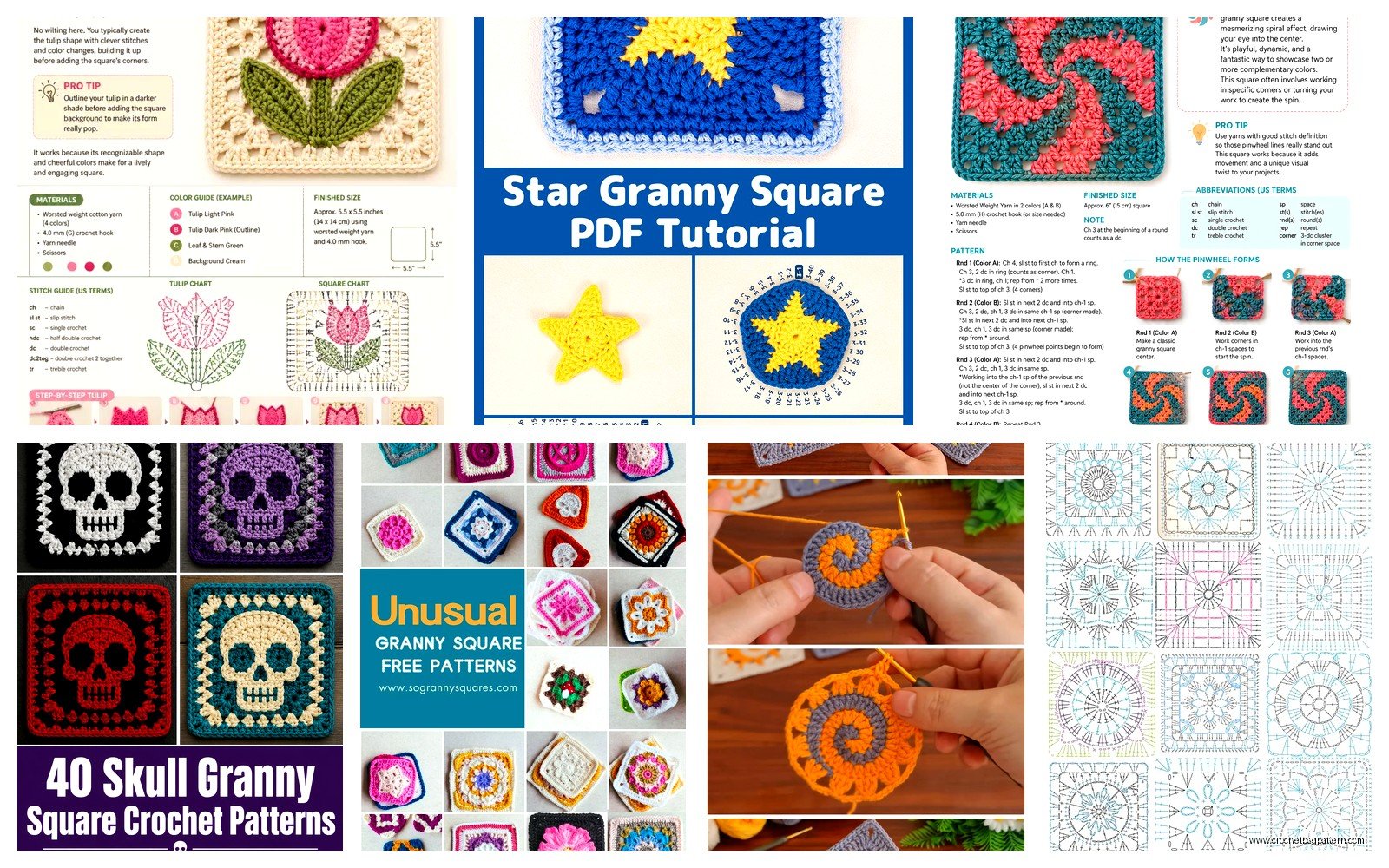 Unique Granny Square Patterns: Creative Block Designs
