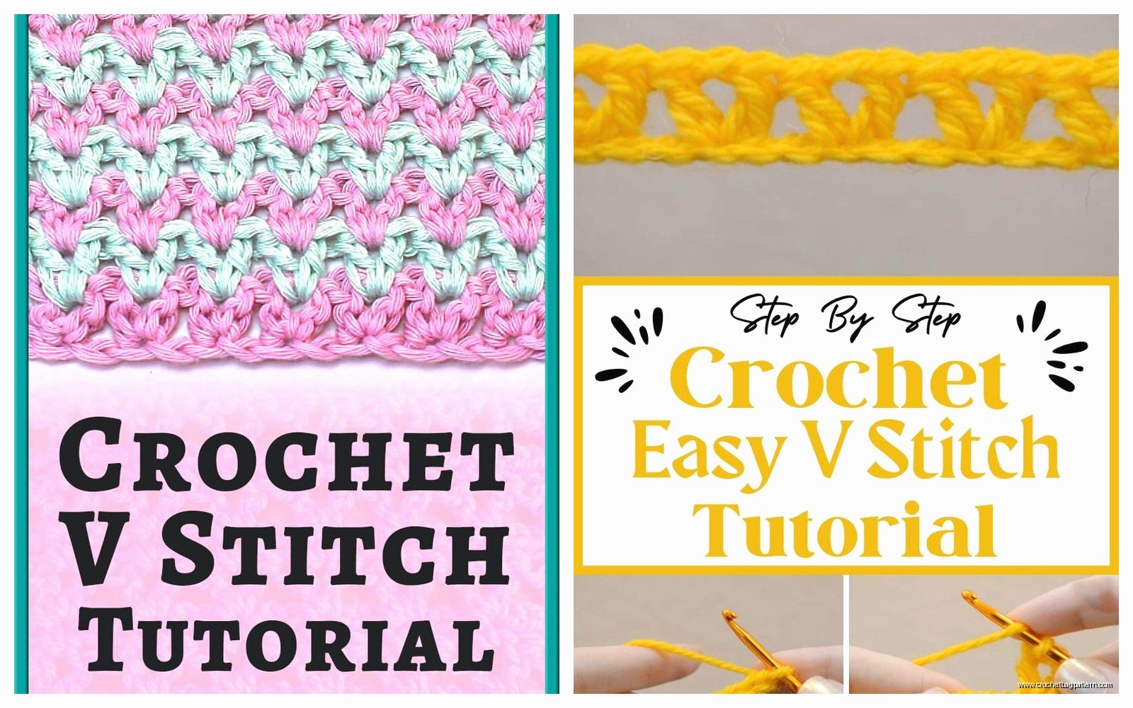 V Stitch Crochet Pattern: Classic Technique Tutorial