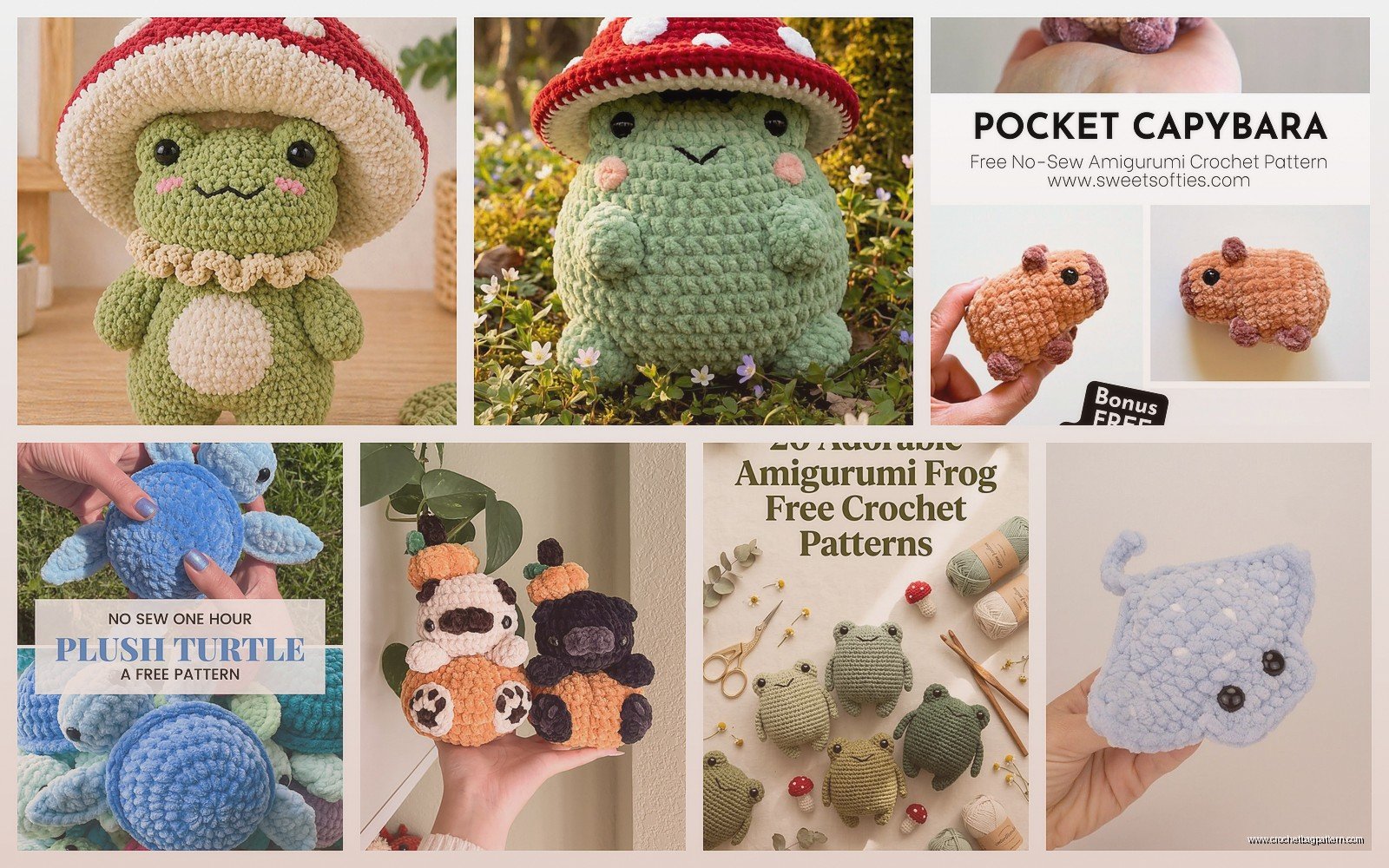Amigurumi Animals: Cute Creature Pattern Collection