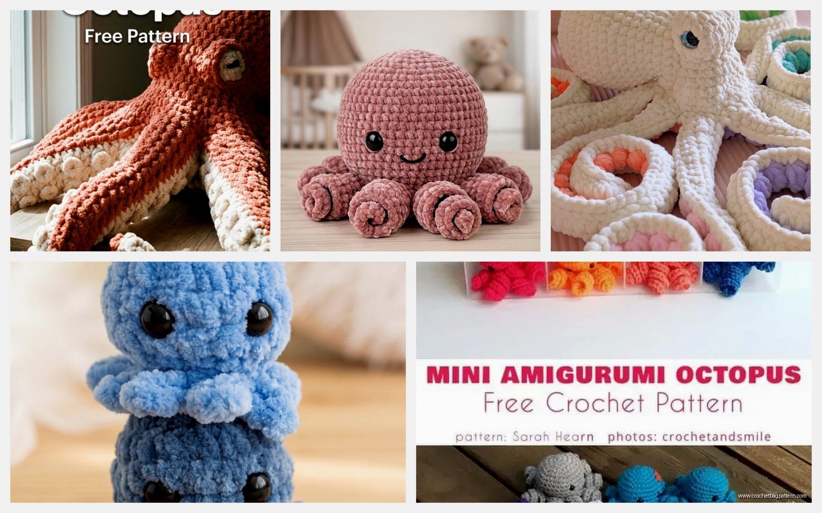 Amigurumi Octopus Pattern: Sea Creature Tutorial