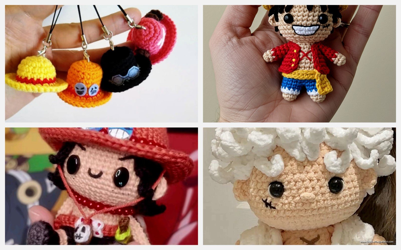 Amigurumi One Piece Characters: Anime Crochet Patterns