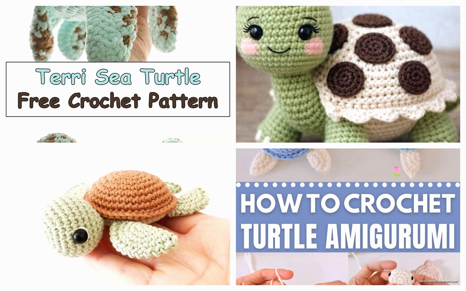 Amigurumi Turtle Pattern: Sea Creature Tutorial