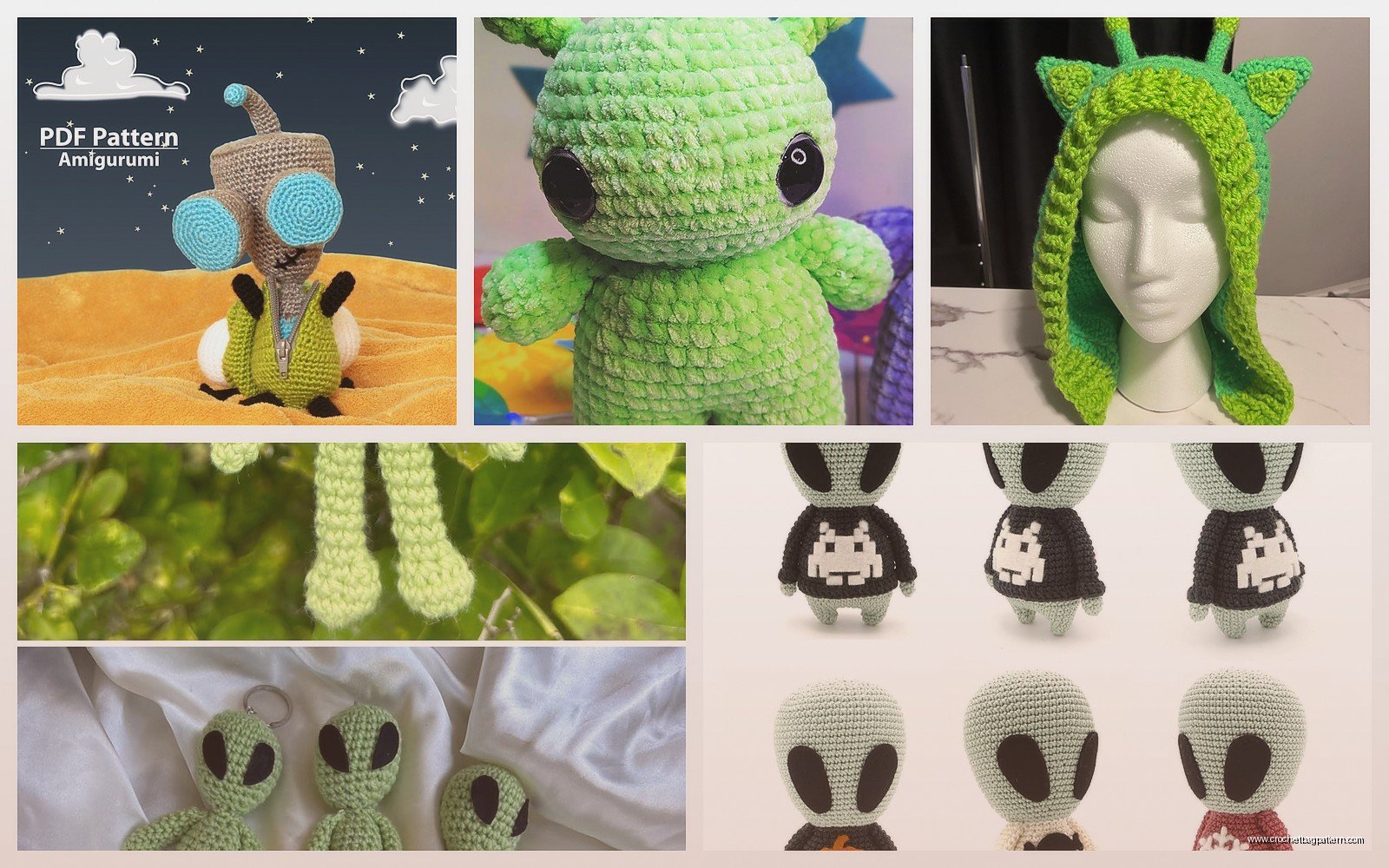 Crochet Alien Pattern: Space Creature Amigurumi