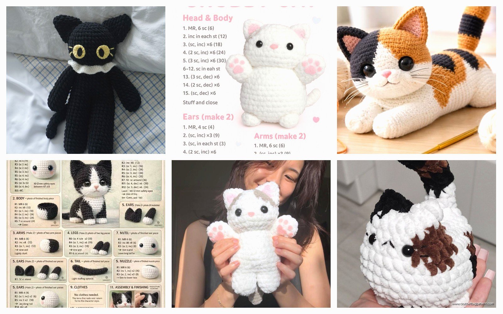 Crochet Cat Pattern: Feline Amigurumi Tutorials