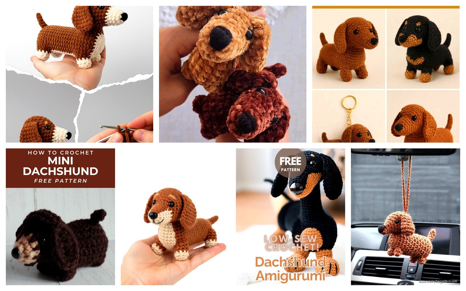 Crochet Dachshund: Wiener Dog Amigurumi Pattern